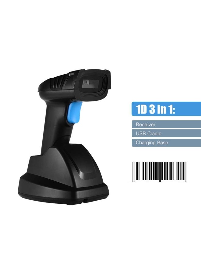 أيبيسي ماسح باركود ضوئي لاسلكي 3 في 1 الأسود / الأزرق - Image 3