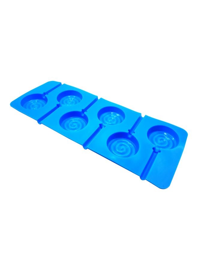 asmat Fondant Lollipop Mould With Reusable Stick Blue 25x9.5cm  - Image 3