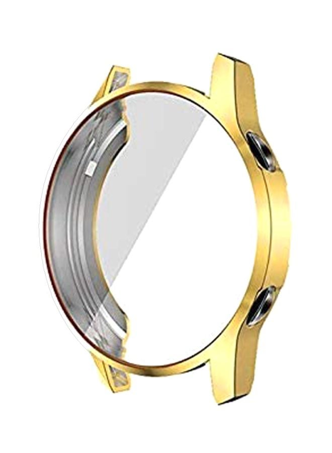 فينسوك غطاء حماية واقٍ مضاد للخدش من البولي يوريثان الحراري لساعة هواوي GT2 الذكية ذهب / شفاف - Image 1