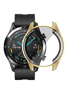 VINSOC Protective Anti-Scratch TPU Case For Huawei GT2 Smartwatch Gold/Clear  - Image 4