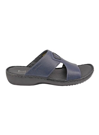 Textured Arabic Sandals Blue
