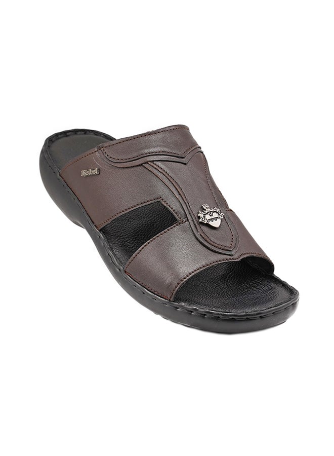 Josef Seibel - Logo Detail Arabic Sandals Brown - Image 1