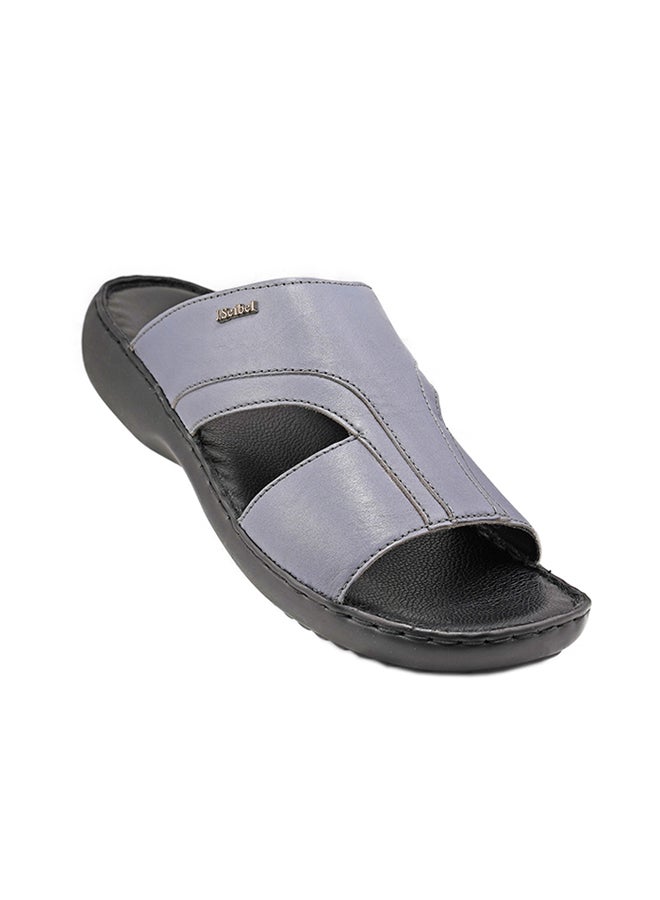 Josef Seibel Logo Detail Arabic Sandals Blue - Image 2