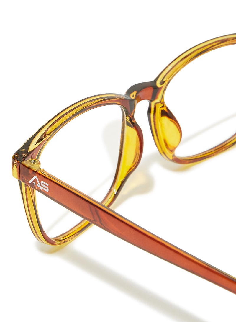 Asquare - Square Frame Blue Light Blocking Eyeglasses - Image 1