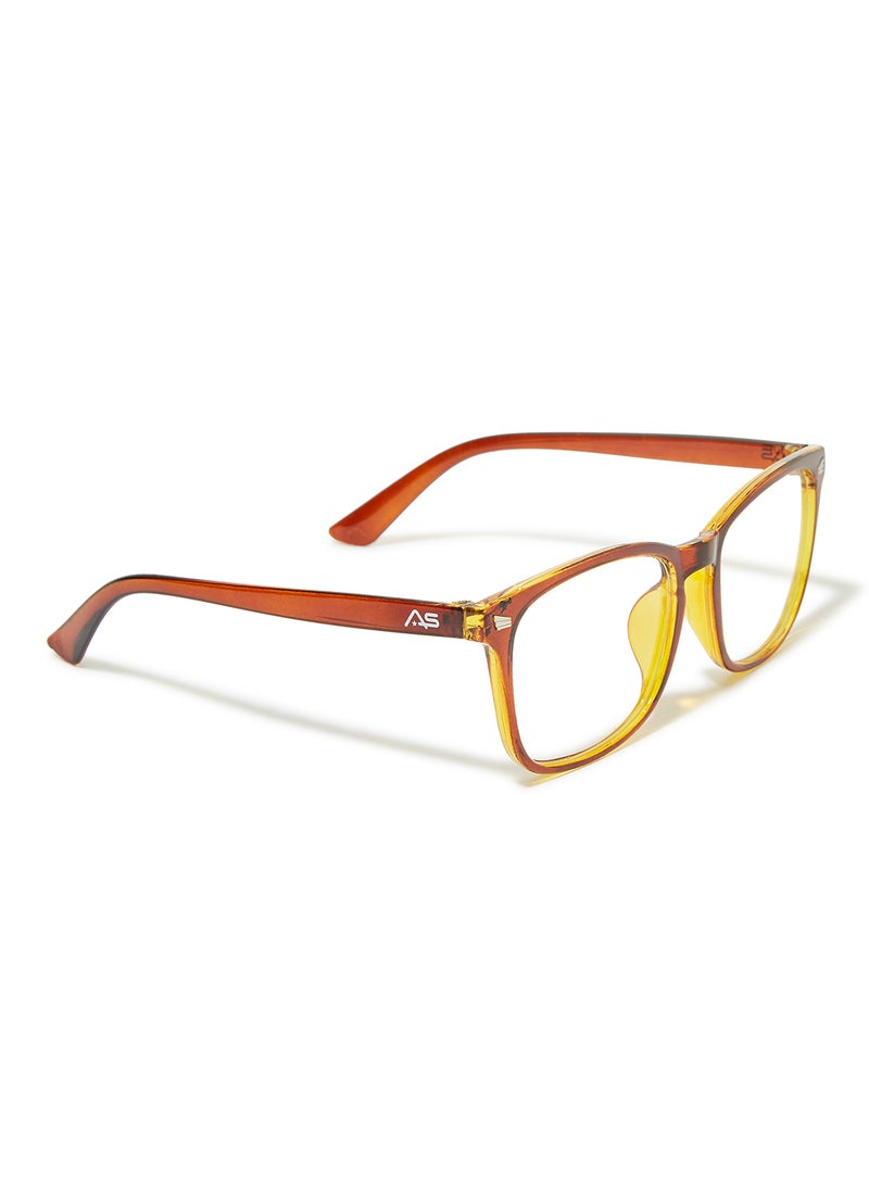 Asquare - Square Frame Blue Light Blocking Eyeglasses - Image 1