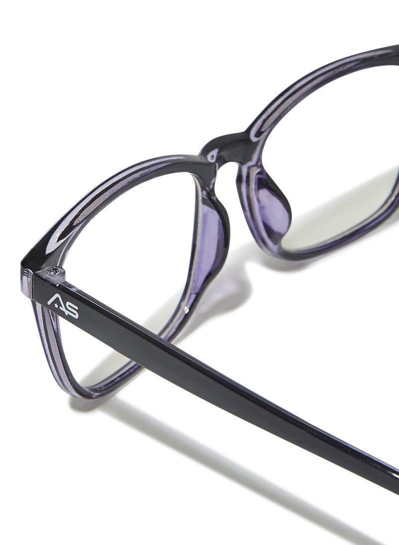 Asquare - Square Frame Blue Light Blocking Eyeglasses - Image 1