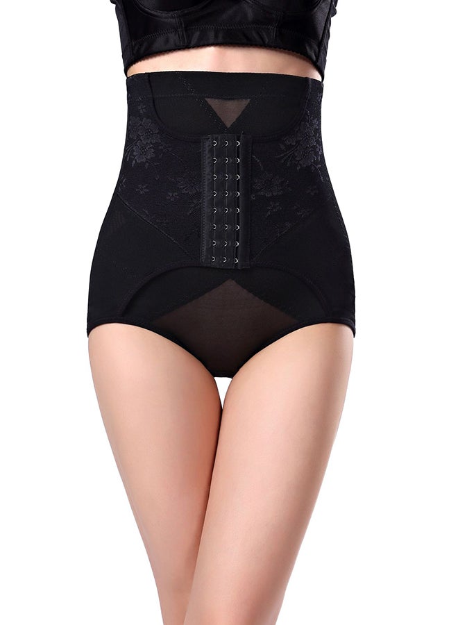 جوي شيك ملابس تنحيف جيدة التهوية ومزينة بنمط زهور أسود - Image 3