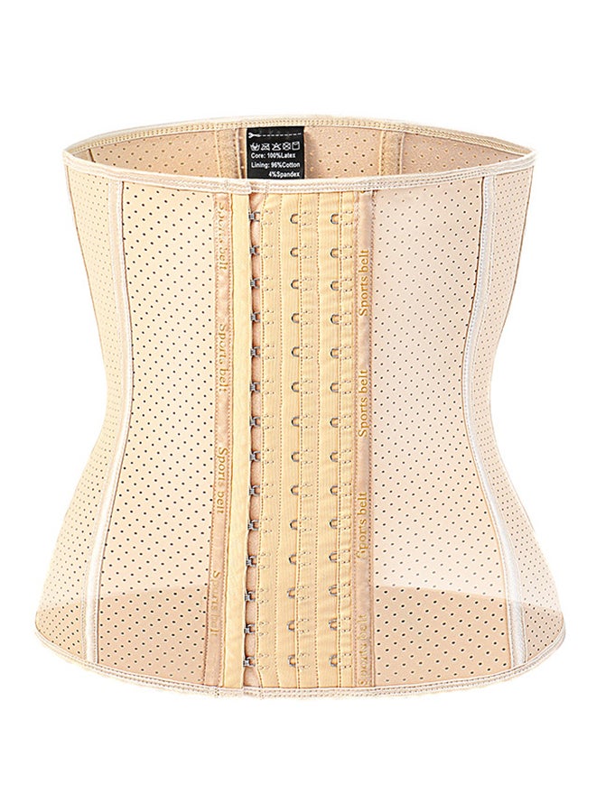 جوي شيك ملابس تنحيف مزودة بثقوب بيج - Image 4