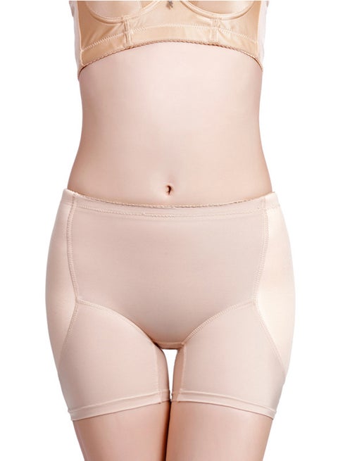 ملابس تنحيف هيب مبطنة بيج