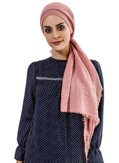 Joychic Tassel Detail Scarf Dusty Rose  - Image 3