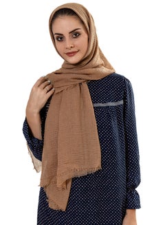 Joychic Tassel Detail Scarf Khaki  - Image 2