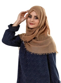 Joychic Tassel Detail Scarf Khaki  - Image 3