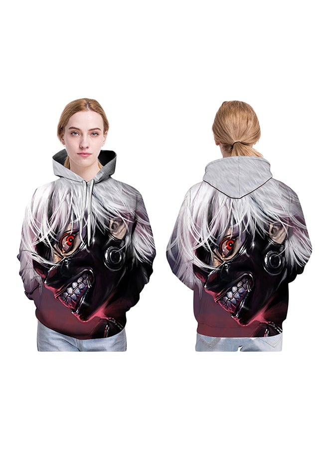 Joychic - Anime Tokyo Ghoul Print Hoodie Multicolour - Image 1