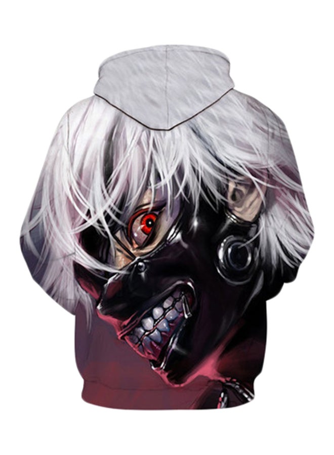 Joychic - Anime Tokyo Ghoul Print Hoodie Multicolour - Image 1