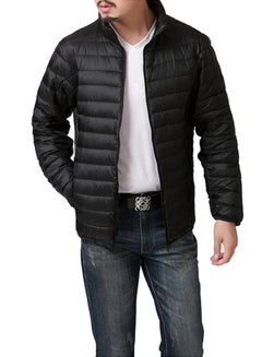 Joychic Quilted Puffer Jacket Black  - Image 2