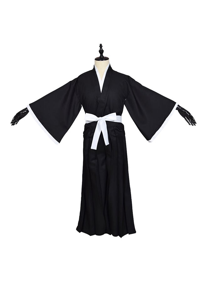 جوي شيك زي تنكري بتصميم كيمونو أسود - Image 2