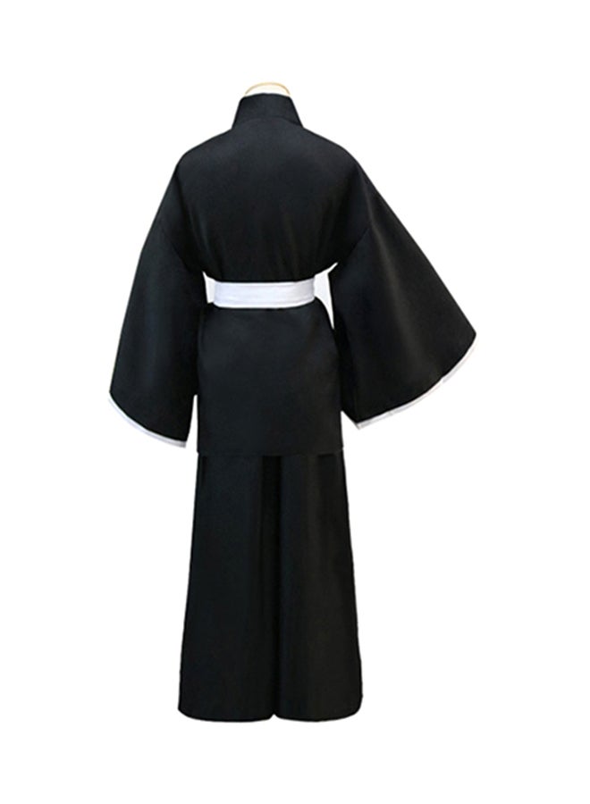 جوي شيك زي تنكري بتصميم كيمونو أسود - Image 4