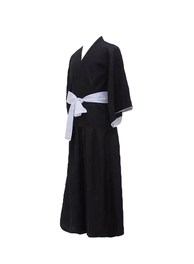 جوي شيك زي تنكري بتصميم كيمونو أسود - Image 3