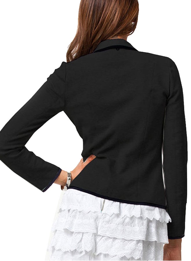 Joychic Cropped Blazer Black  - Image 2