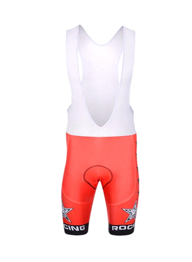 Joychic Text Print Bicycle Sportswear Set Orange  - Image 2