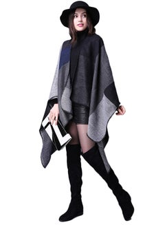 Colourblock Wrap Black