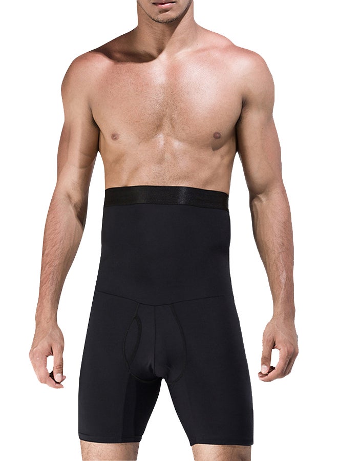 Joychic Solid High Waist Tummy Tucker Black - Image 1