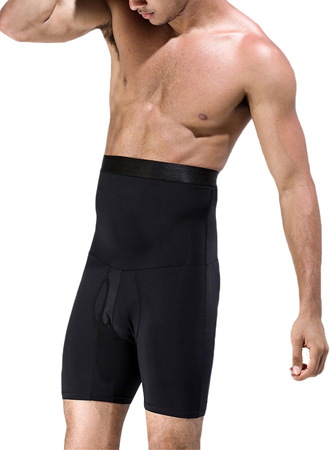 Joychic Solid High Waist Tummy Tucker Black - Image 2