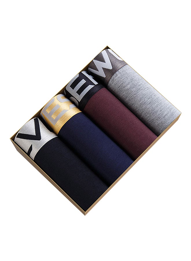Joychic - 4 Pack Of Regular Boxer Brief Multicolour - Image 1