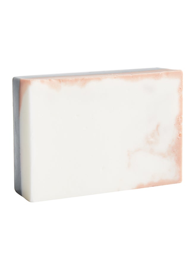 Charcoal and Kaolin Clay Soap Ash Gray/Clay/Cream 110grams