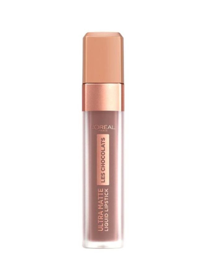 L'OREAL PARIS - Les Chocolats Ultra Matte Liquid Lipstick 858 Oh My Choc - Image 1