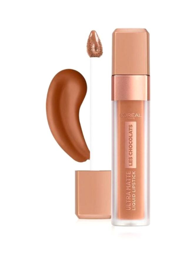 L'OREAL PARIS - Les Chocolats Ultra Matte Liquid Lipstick 858 Oh My Choc - Image 1