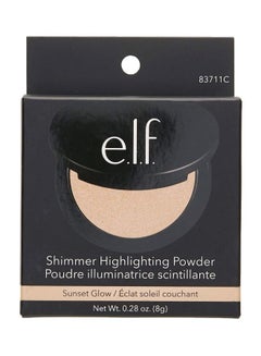 e.l.f. Shimmer Highlighting Powder Sunset Glow  - Image 3