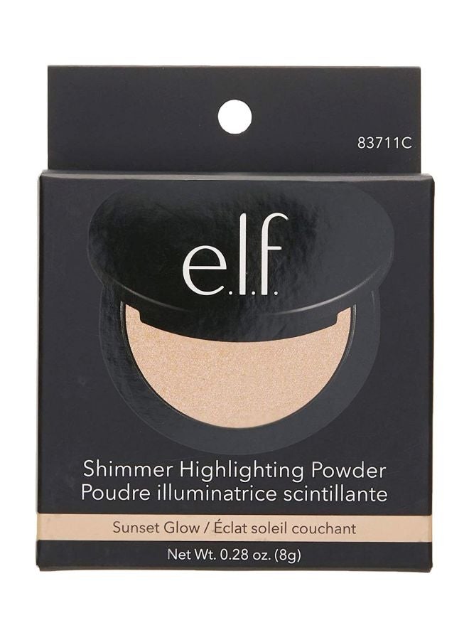 elf Shimmer Highlighting Powder Sunset Glow - Image 3