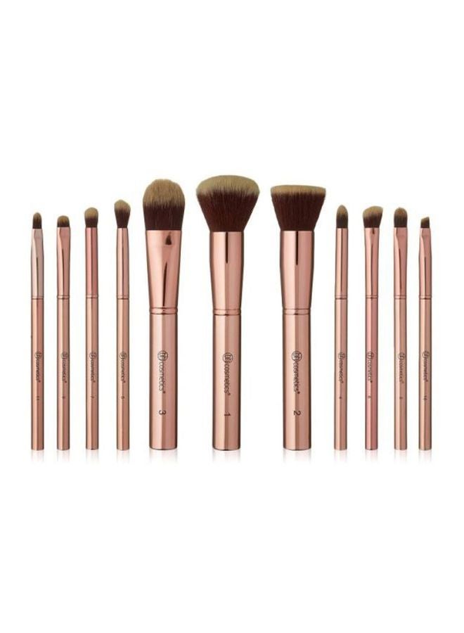 11-Piece Brush Set With Cosmetic Bag Brown - v1596474291/N31962013A_2