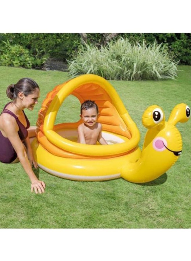 انتكس حوض استحمام واسترخاء للأطفال قابل للنفخ بتصميم حلزون - Image 4