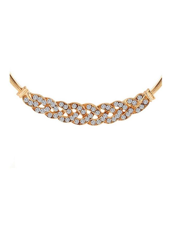 Cool Baby - Crystal Chunky Choker Necklace - Image 1