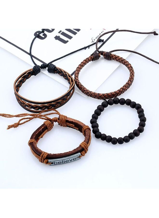 Fashion Street Faux Leather Bracelet  - Image 4