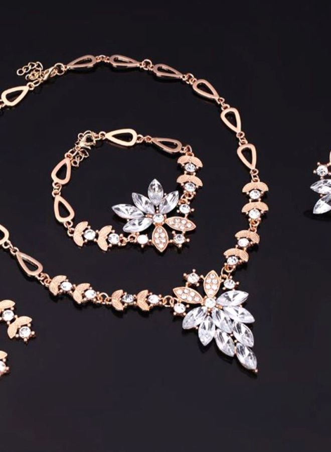 Sharpdo - 4-Piece Alloy Fashion Jewellery Set - Image 1