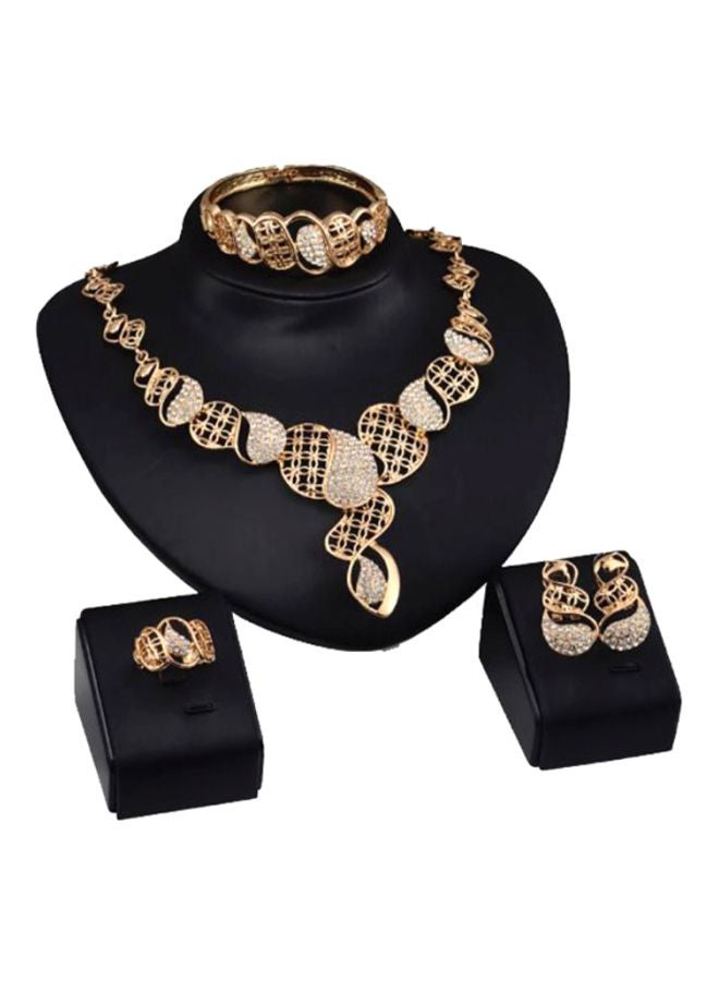 Sharpdo 5-Piece Alloy Fashion Jewellery Set - Image 2