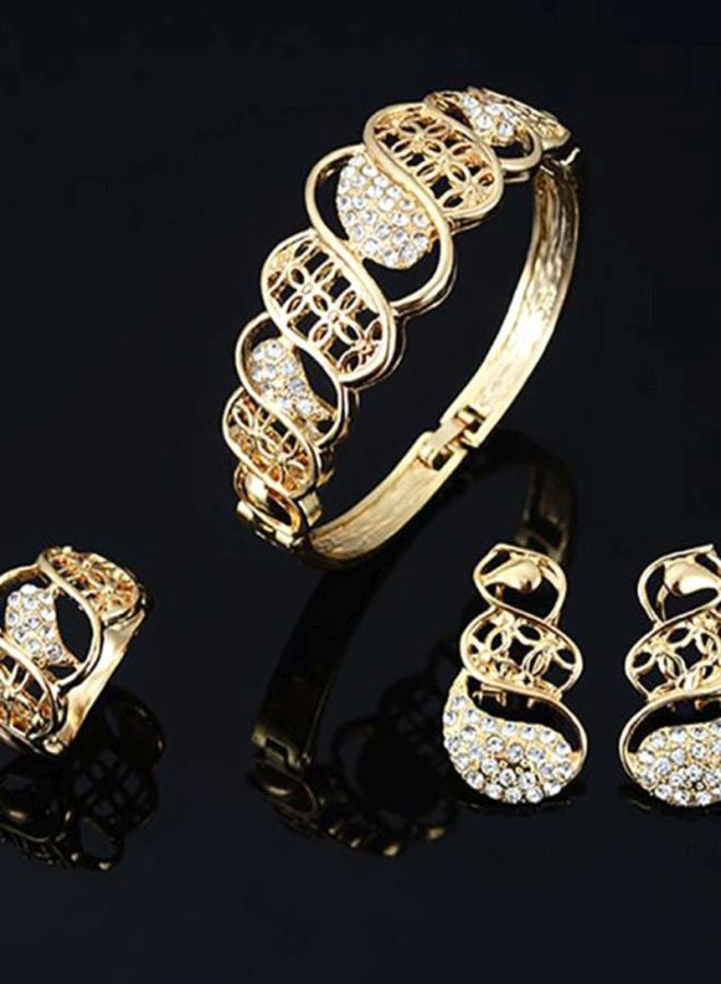 Sharpdo 5-Piece Alloy Fashion Jewellery Set - Image 3