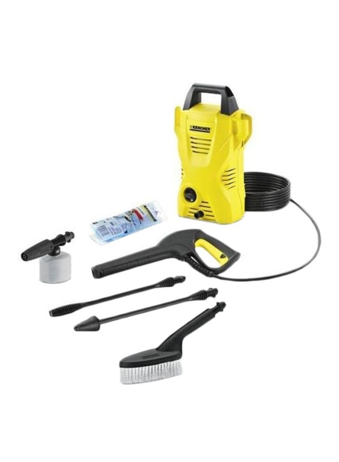 KARCHER Plastic High Pressure Washer Yellow/Black/White 176x280x443mm  - Image 1