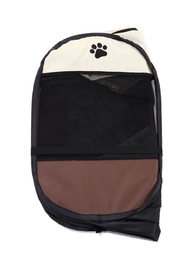 Bluelans - Portable Outdoor Octangle Pet Tent Beige/Brown - Image 1
