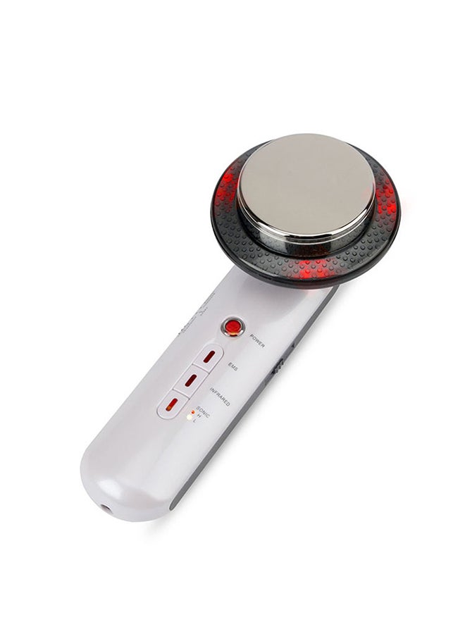 Ultrasonic Beauty Apparatus Grey/White - Image 2