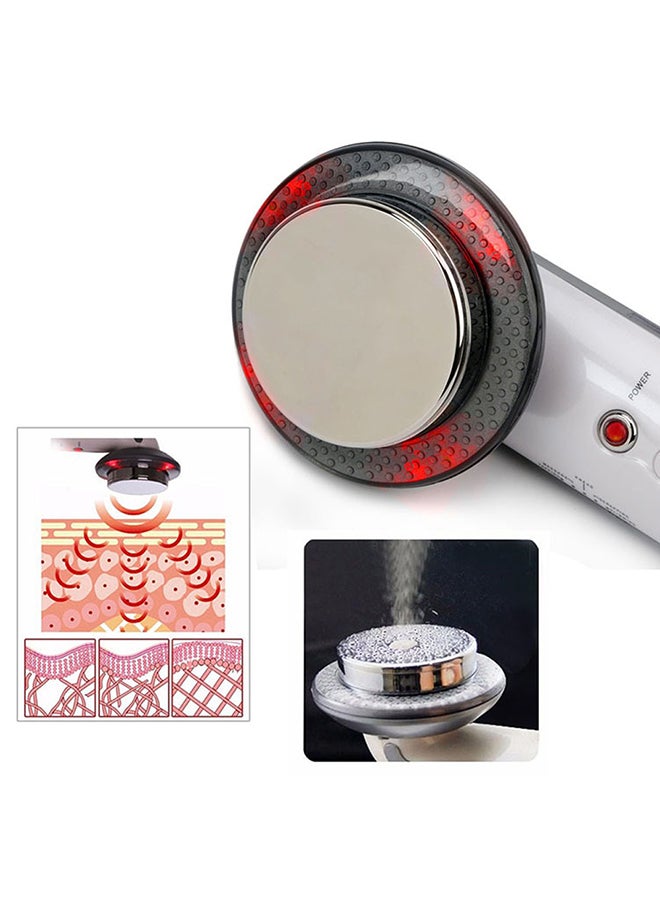 Ultrasonic Beauty Apparatus Grey/White - Image 3