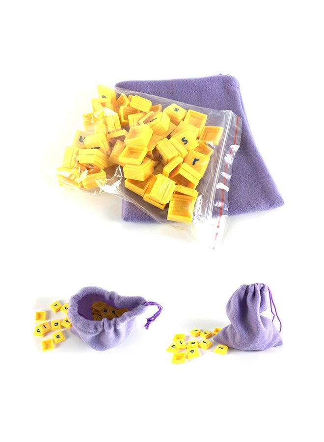 لعبة لوحية لغز بازل تعلم الحروف والكلمات 37x27x4.5سم - Image 4