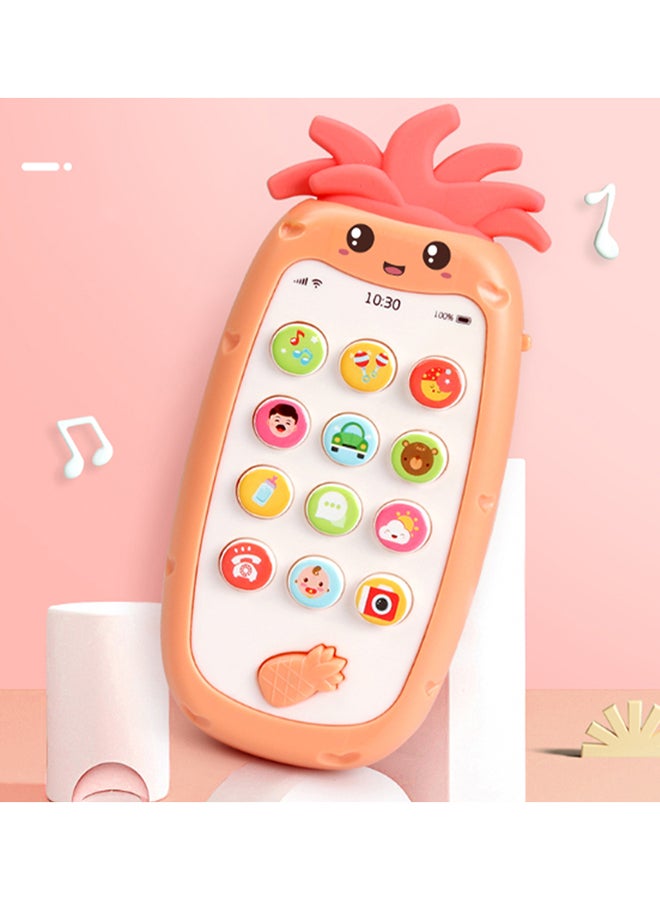 Music Story Simulation Mobile Phone Remote Control Toy 7x2.5x15cm - Image 2