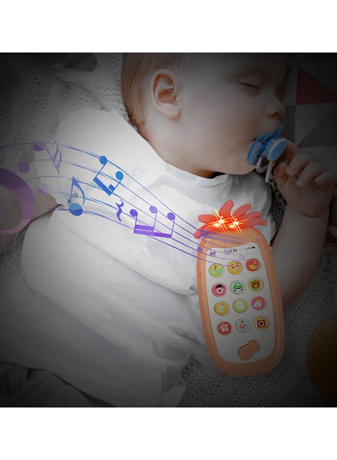 Music Story Simulation Mobile Phone Remote Control Toy 7x2.5x15cm - Image 4