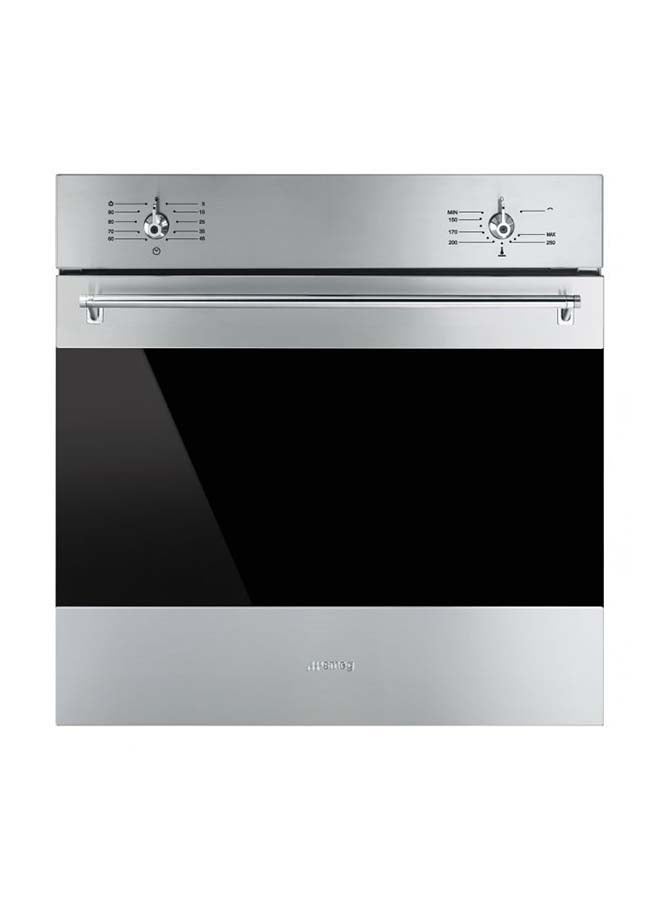 smeg - Multifunction Oven with 5 Cooking Functions 3300 W 70 L 3300 W SF6341GGX Stainless Steel - Image 1