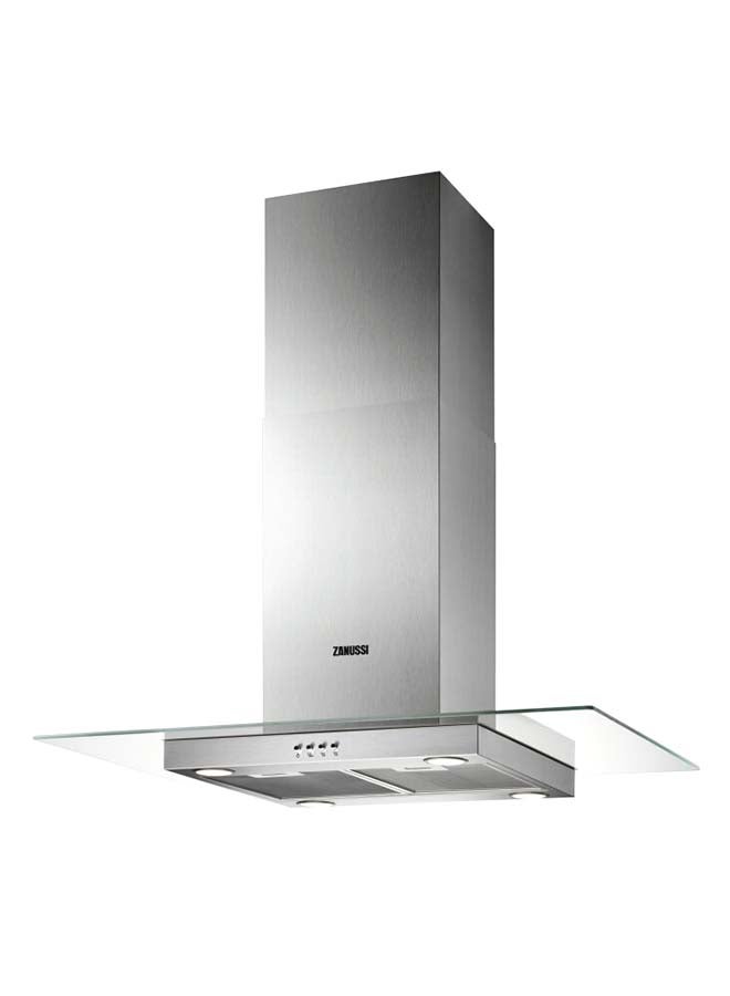 ZANUSSI Chimney Cooker Hood, 90cm, Stainless Steel - ZHS92650XA Silver 