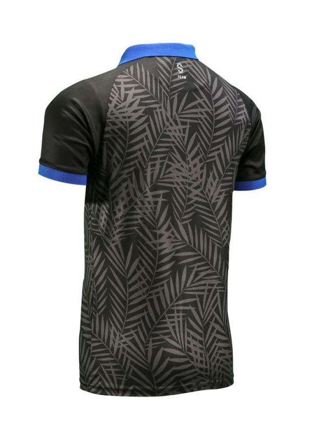 موج - تيشيرت بولو لفريق الهلال من البوليستر أسود - Image 1